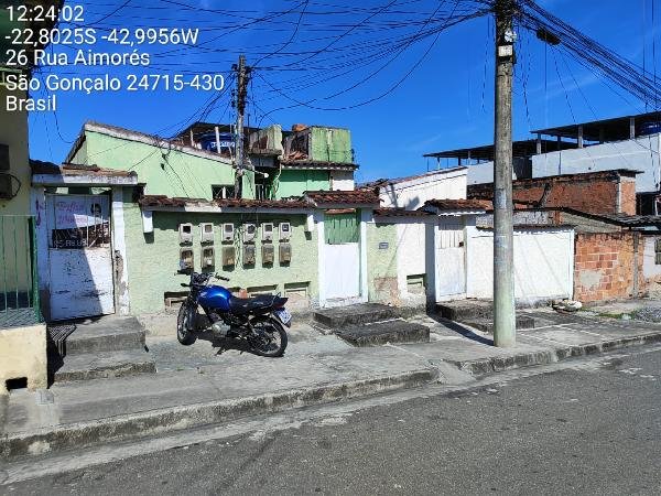 Casa, 0.00 de área total, 28.38 de área privativa, 61.00 de área do terreno,  1 qto(s), WC em São Gonçalo/RJ