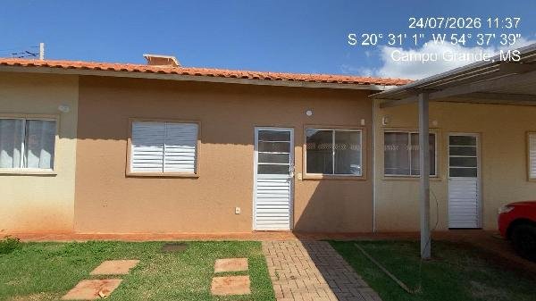 Casa, 41.58 de área total, 41.00 de área privativa, 172.49 de área do terreno,  2 qto(s), em Campo Grande/MS