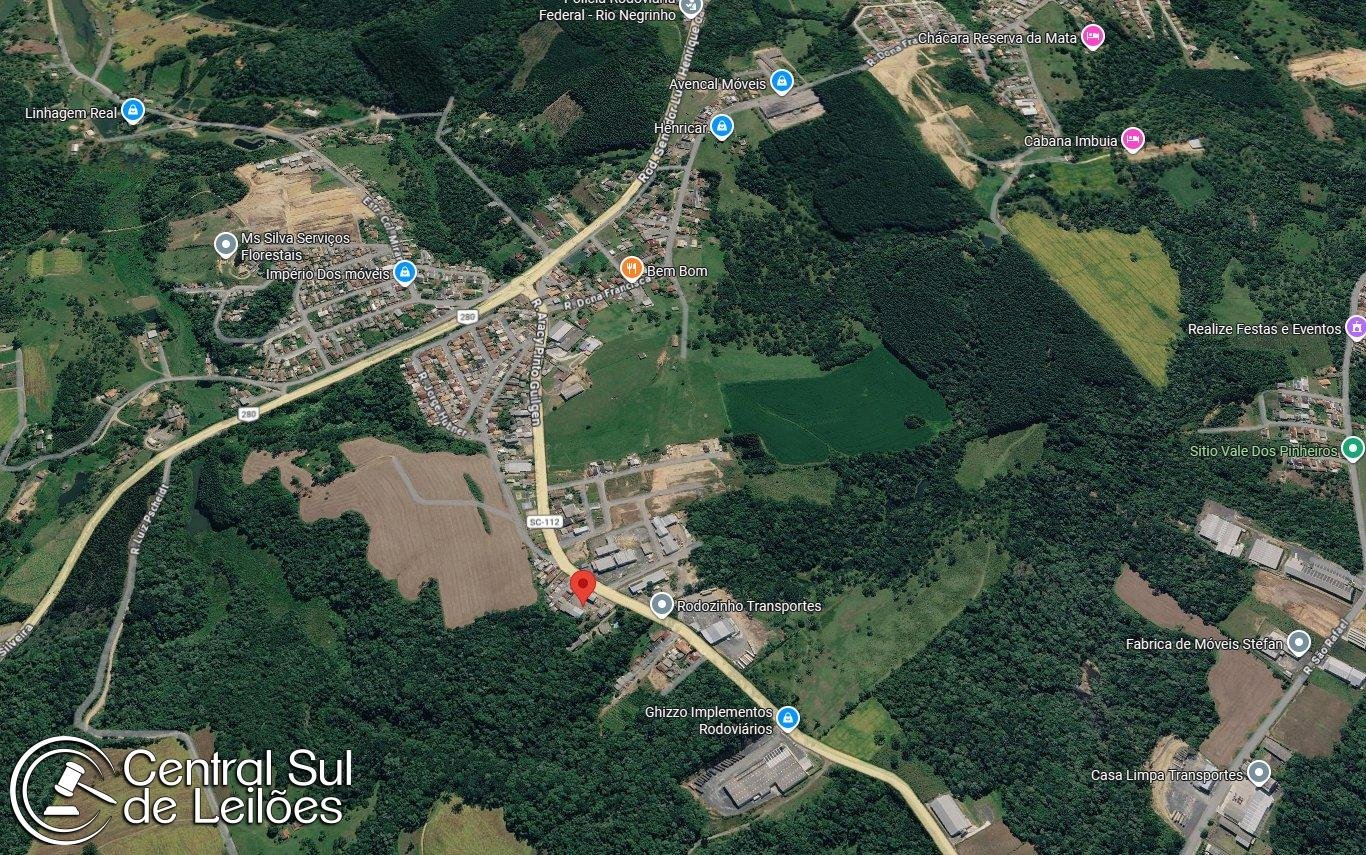 Terreno com área de 2.348,87m², com Galpão comercial, bairro São Pedro, no Município de Ri em Rio Negrinho/SC - foto 8