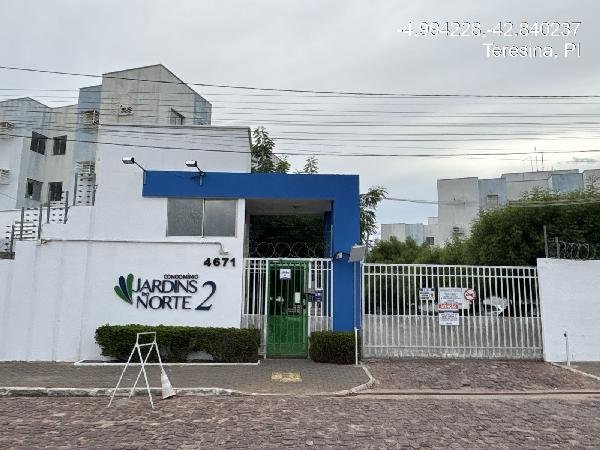 Apartamento, 53.74 de área total, 45.00 de área privativa, 0.00 de área do terreno,  2 qto em Teresina/PI
