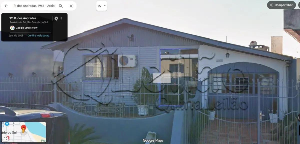 Casa de 88,22 m² – Rua dos Andradas, 1966 – Rosário do Sul/RS em Rosário do Sul/RS