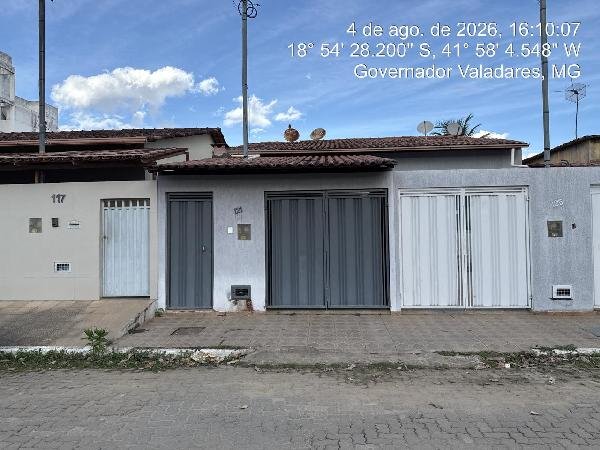 Casa, 54.52 de área total, 54.52 de área privativa, 90.00 de área do terreno,  2 qto(s), a em Governador Valadares/MG