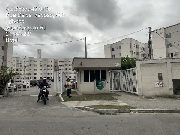 Apartamento, 41.23 de área total, 58.17 de área privativa, 0.00 de área do terreno,  2 qto em São Gonçalo/RJ