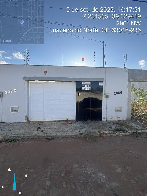 Casa, 129.89 de área total, 129.89 de área privativa, 198.00 de área do terreno,  3 qto(s) em Juazeiro do Norte/CE