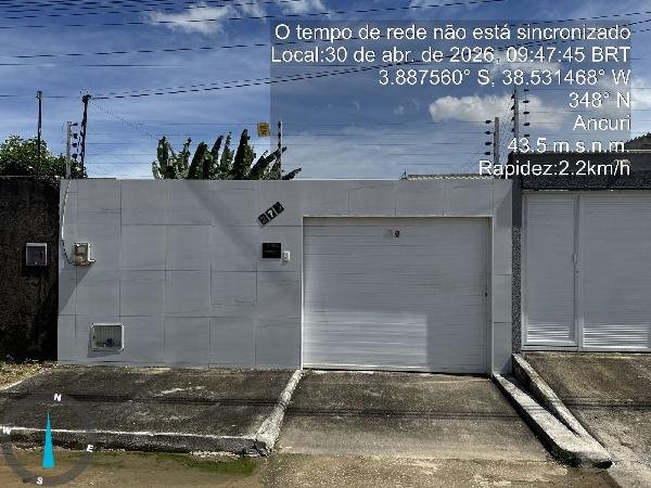 Casa, 82.00 de área total, 82.00 de área privativa, 199.57 de área do terreno,  2 qto(s), em Itaitinga/CE