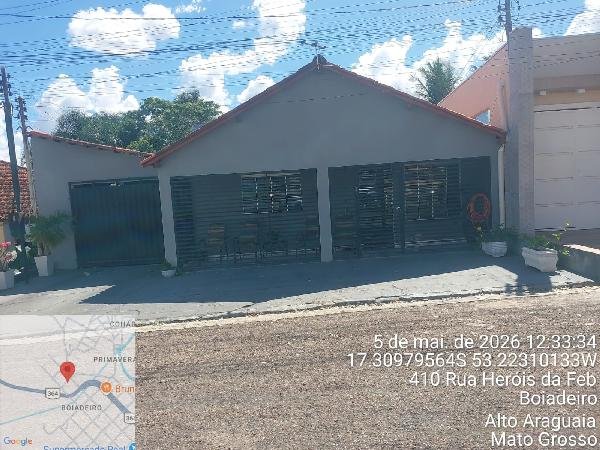 Casa, 145.66 de área total, 145.66 de área privativa, 179.20 de área do terreno,  2 qto(s) em Alto Araguaia/MT