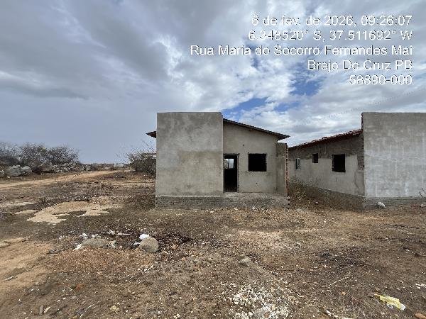 Casa, 60.03 de área total, 60.03 de área privativa, 212.60 de área do terreno,  2 qto(s), em Brejo do Cruz/PB - foto 1