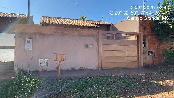 Casa, 45.73 de área total, 45.73 de área privativa, 90.00 de área do terreno,  2 qto(s), a em Campo Grande/MS