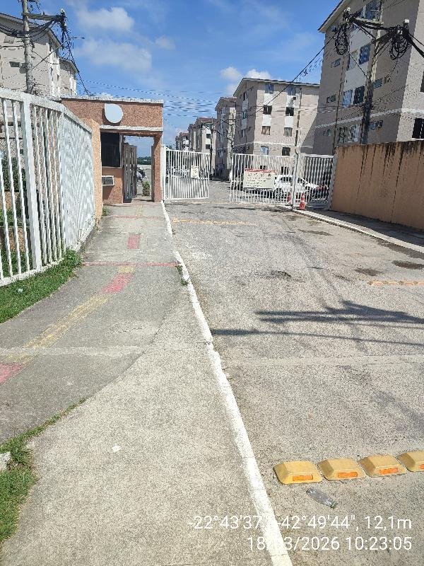 Apartamento, 43.95 de área total, 43.95 de área privativa, 0.00 de área do terreno,  2 qto em Itaboraí/RJ