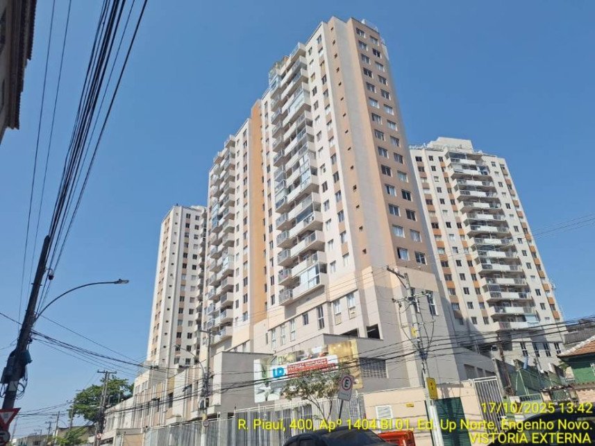 Apartamento à venda em leilão - Rua Piauí, 400 - Ap 1404 - Edifício Up Norte - Freguesia d em Rio de Janeiro/RJ