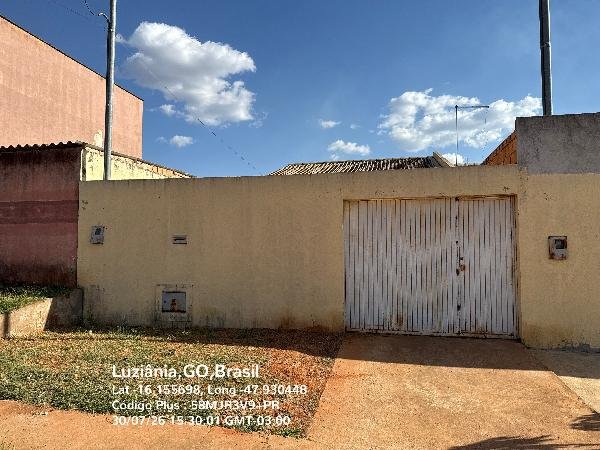 Casa, 69.54 de área total, 69.54 de área privativa, 322.00 de área do terreno,  2 qto(s), em Luziânia/GO
