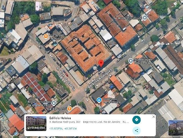 Apartamento, 44.00 de área total, 44.00 de área privativa, 0.00 de área do terreno,  2 qto em Rio de Janeiro/RJ
