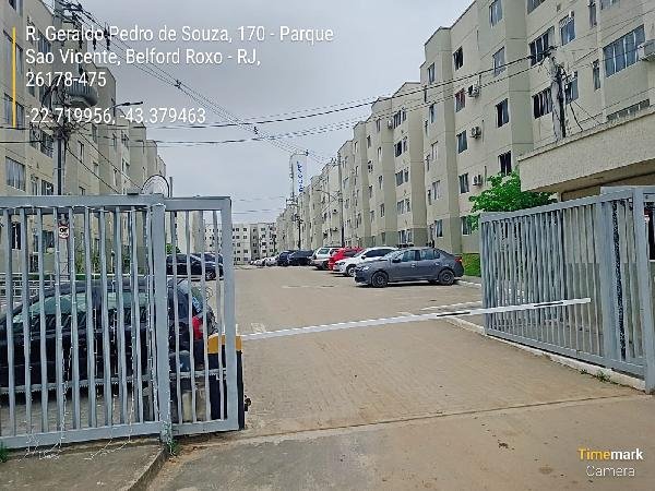 Apartamento, 51.92 de área total, 41.27 de área privativa, 0.00 de área do terreno,  2 qto em Belford Roxo/RJ