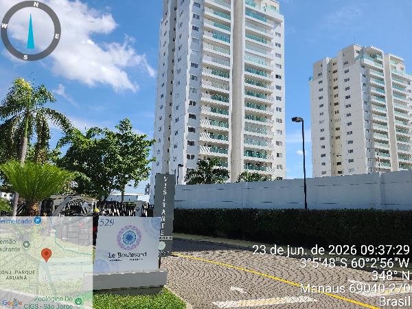 Apartamento, 257.45 de área total, 112.79 de área privativa, 0.00 de área do terreno,  3 q em Manaus/AM