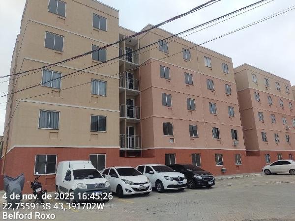 Apartamento, 54.93 de área total, 45.18 de área privativa, 0.00 de área do terreno,  2 qto em Belford Roxo/RJ