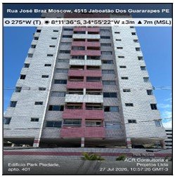 Apartamento, 0.00 de área total, 59.00 de área privativa, 0.00 de área do terreno,  2 qto( em Jaboatão dos Guararapes/PE