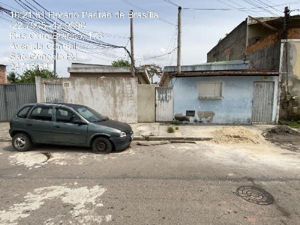 Casa, 0.00 de área total, 35.37 de área privativa, 38.25 de área do terreno,  1 qto(s), WC em São Gonçalo/RJ