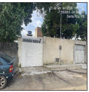 Terreno, 0.00 de área total, 0.00 de área privativa, 250.00 de área do terreno. em Santa Rita/PB