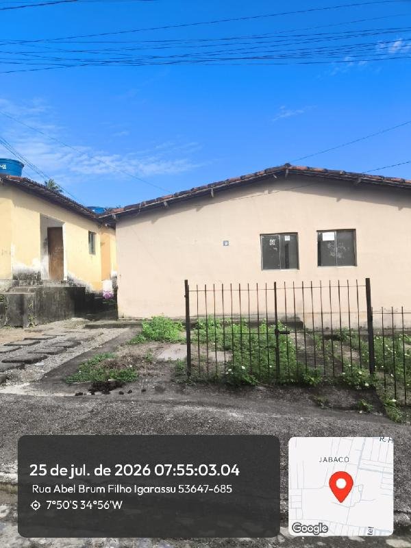 Casa, 72.37 de área total, 62.17 de área privativa, 137.07 de área do terreno,  3 qto(s), em Igarassu/PE