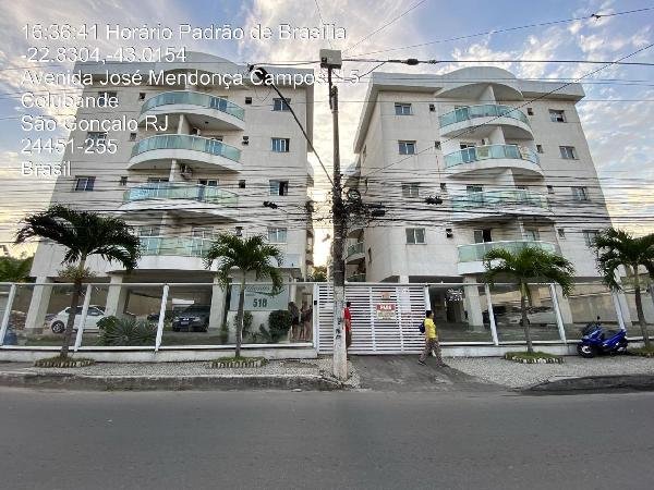 Apartamento, 63.62 de área total, 63.62 de área privativa, 0.00 de área do terreno,  2 qto em São Gonçalo/RJ