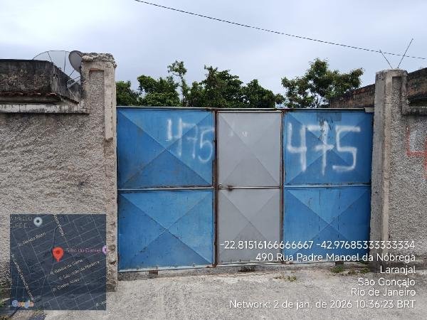 Casa, 26.39 de área total, 26.39 de área privativa, 600.00 de área do terreno,  1 qto(s), em São Gonçalo/RJ