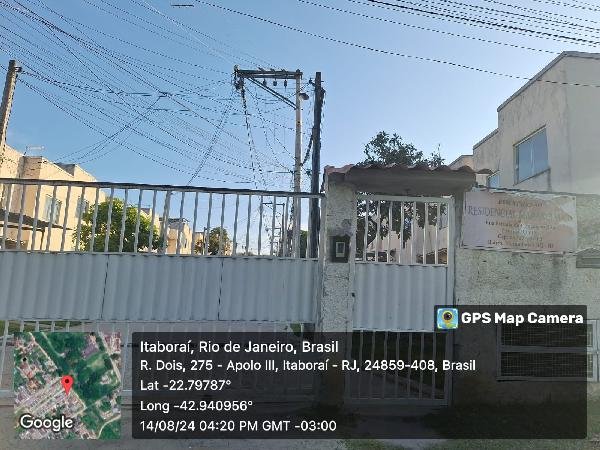 Casa, 0.00 de área total, 47.20 de área privativa, 87.47 de área do terreno,  2 qto(s), a. em São Gonçalo/RJ