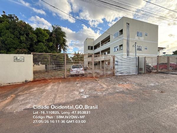 Apartamento, 86.53 de área total, 52.38 de área privativa, 0.00 de área do terreno,  2 qto em Cidade Ocidental/GO