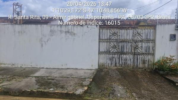 Casa, 72.21 de área total, 72.21 de área privativa, 260.00 de área do terreno,  3 qto(s), em Capanema/PA - foto 1