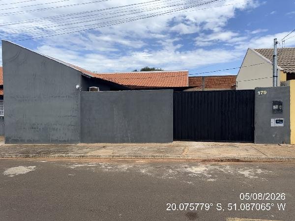 Casa, 54.75 de área total, 54.75 de área privativa, 125.00 de área do terreno,  2 qto(s), em Aparecida do Taboado/MS