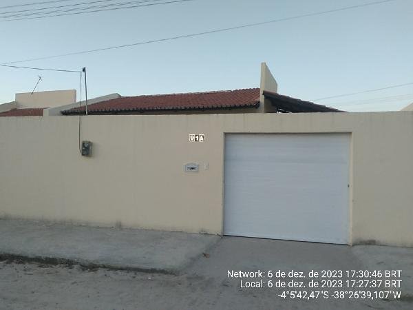 Casa, 0.00 de área total, 62.28 de área privativa, 288.17 de área do terreno,  2 qto(s), W em Horizonte/CE - foto 1