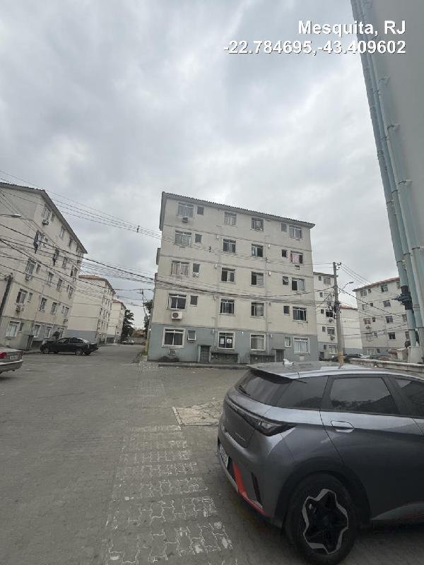 Apartamento, 42.90 de área total, 42.90 de área privativa, 0.00 de área do terreno,  2 qto em Mesquita/RJ