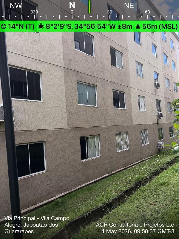 Apartamento, 76.75 de área total, 41.79 de área privativa, 0.00 de área do terreno,  2 qto em Jaboatão dos Guararapes/PE