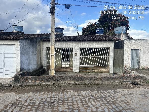 Casa, 98.40 de área total, 98.40 de área privativa, 146.88 de área do terreno,  3 qto(s), em Canhotinho/PE
