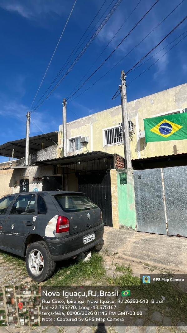 Casa, 51.18 de área total, 51.18 de área privativa, 39.60 de área do terreno,  2 qto(s), a em Nova Iguaçu/RJ