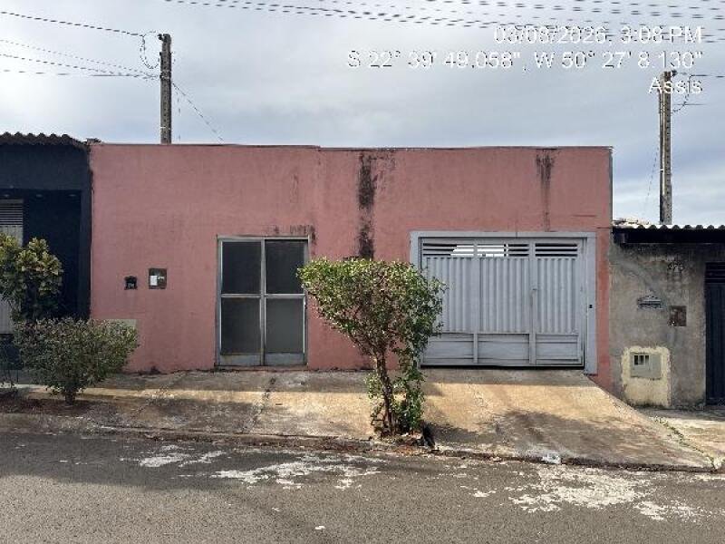 CASA EM ASSIS/SP - DESCONTO DE 40% DO VALOR DE AVALIAÇÃO NO 2º LEILÃO em Assis/SP