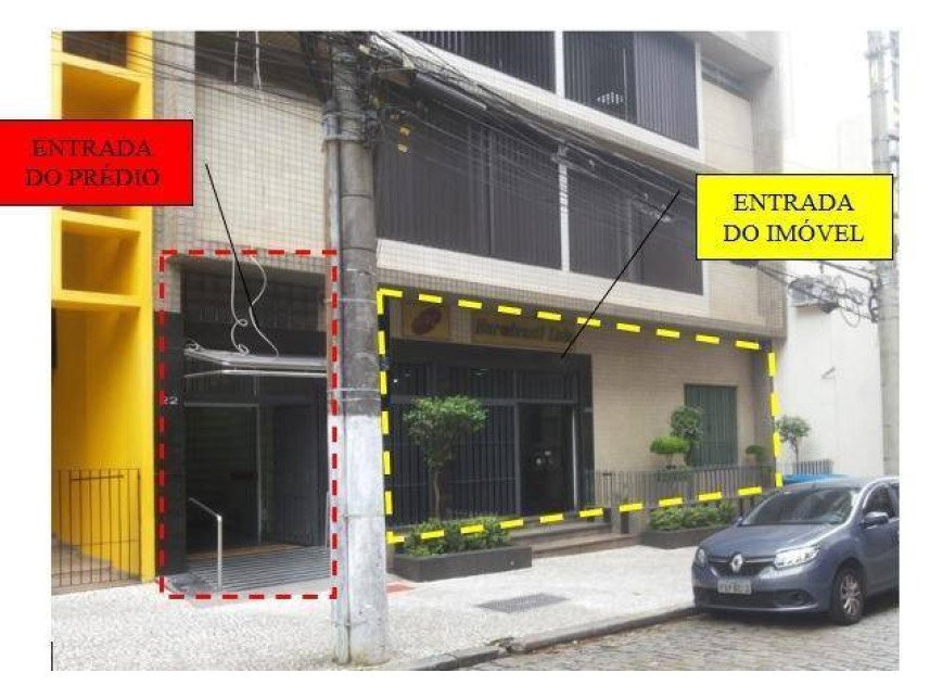 Loja à venda em leilão - Rua Frei Gaspar, 20, 22 - Loja 01 - Condominio Edificio Luiz Supl em Santos/SP - foto 2