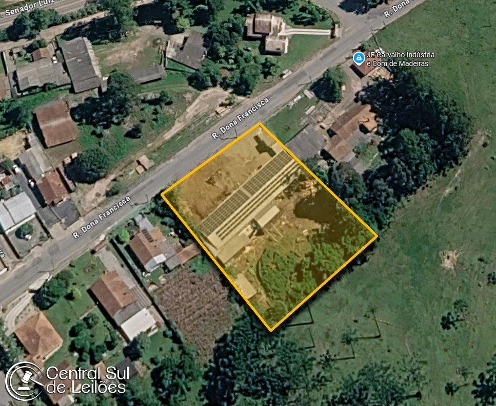 Terreno com área de 3.130,03m², com Galpão, bairro São Pedro, em Rio Negrinho/SC em Rio Negrinho/SC