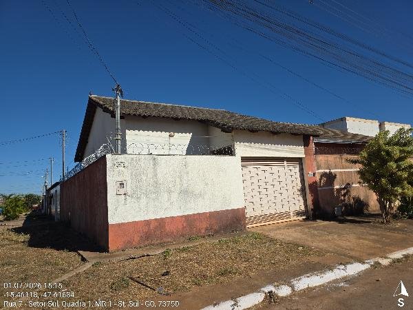 Casa, 74.09 de área total, 74.09 de área privativa, 90.00 de área do terreno,  2 qto(s), a em Planaltina/GO