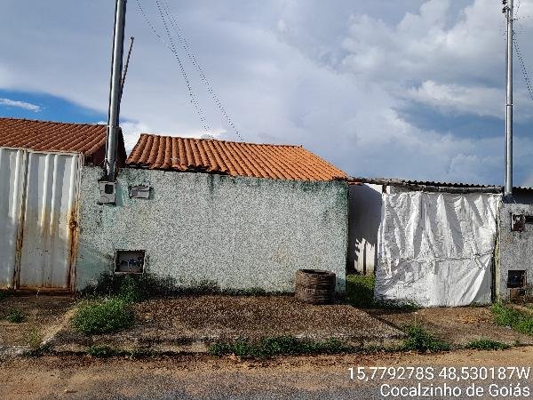 Casa, 0.00 de área total, 58.61 de área privativa, 138.67 de área do terreno,  2 qto(s), W em Cocalzinho de Goiás/GO