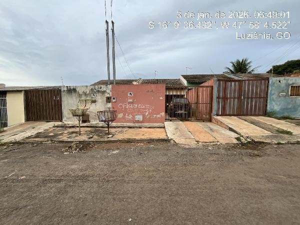 Casa, 69.54 de área total, 69.54 de área privativa, 180.00 de área do terreno,  2 qto(s), em Luziânia/GO