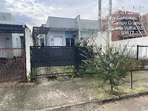 Casa, 50.81 de área total, 50.81 de área privativa, 127.75 de área do terreno,  2 qto(s), em Estância Velha/RS