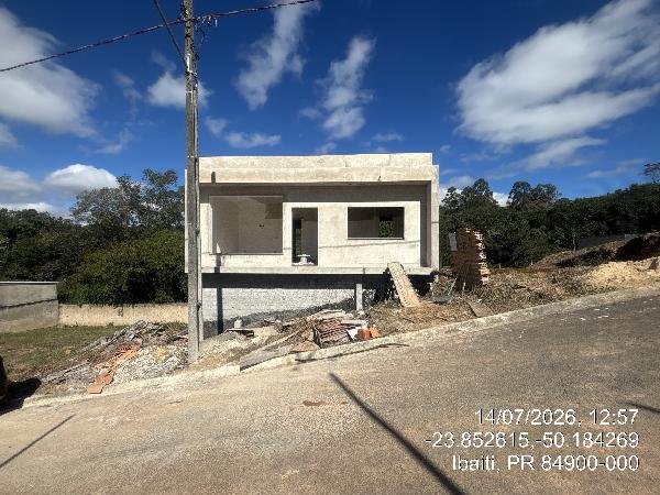 Casa, 77.22 de área total, 77.22 de área privativa, 264.00 de área do terreno,  2 qto(s), em Ibaiti/PR
