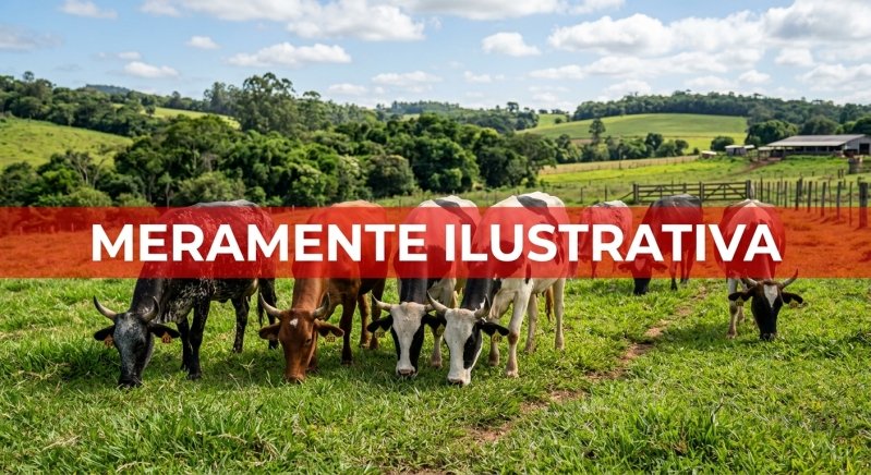 07 (sete) vacas mestiças leiteiras, com idade (+ de 36 meses). em Muricilândia/TO