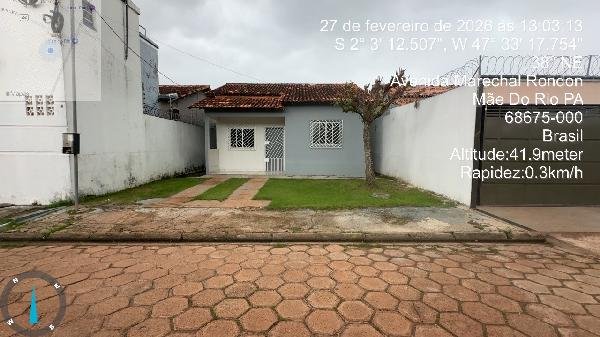 Casa, 70.00 de área total, 70.00 de área privativa, 165.33 de área do terreno,  2 qto(s), em Mãe do Rio/PA