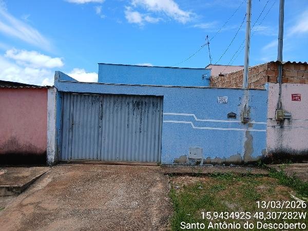 Casa, 65.20 de área total, 65.20 de área privativa, 180.00 de área do terreno,  2 qto(s), em Santo Antônio do Descoberto/GO