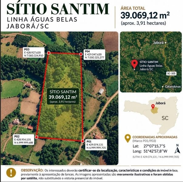 IMÓVEL MATRICULA 2.193 em Campos Novos/SC - foto 1