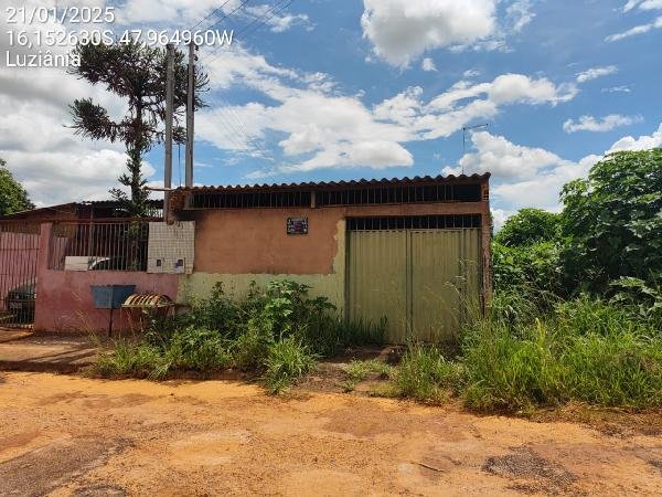 Casa, 58.65 de área total, 58.65 de área privativa, 180.00 de área do terreno,  2 qto(s), em Luziânia/GO