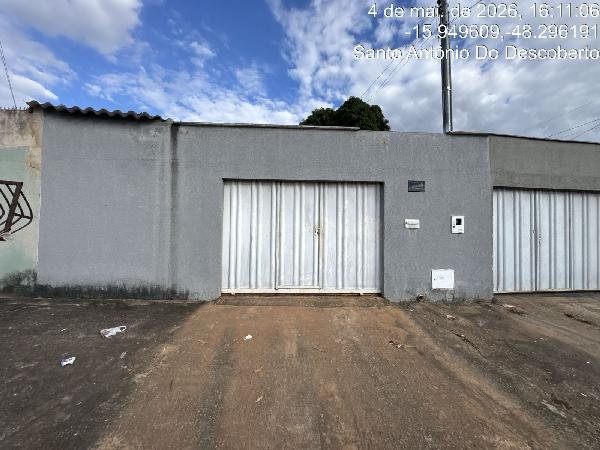 Casa, 119.60 de área total, 79.60 de área privativa, 200.00 de área do terreno,  2 qto(s), em Santo Antônio do Descoberto/GO