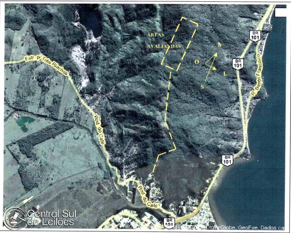Terreno com área de 1.000.000,00m², situado em São Miguel, no Município de Biguaçu/SC em Biguaçu/SC