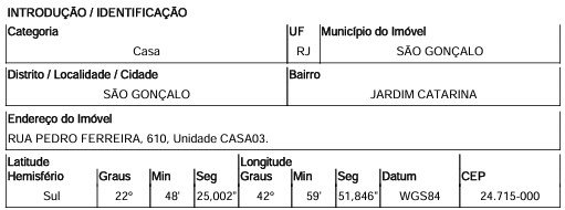 Casa, 0.00 de área total, 107.92 de área privativa, 352.00 de área do terreno. em São Gonçalo/RJ - foto 2